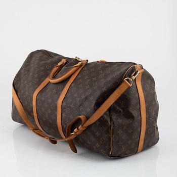 Louis Vuitton, weekendbag "Keepall Bandouliere 55",.