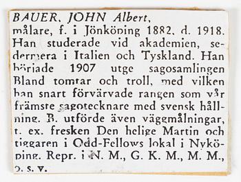 John Bauer,.