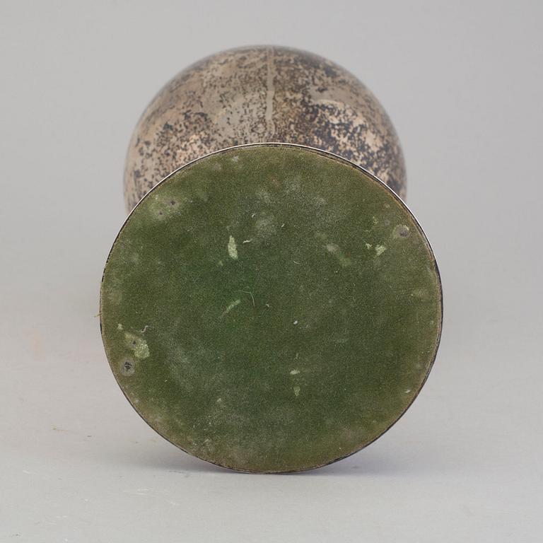 A SWEDISH SILVER CUP, dated 1901.