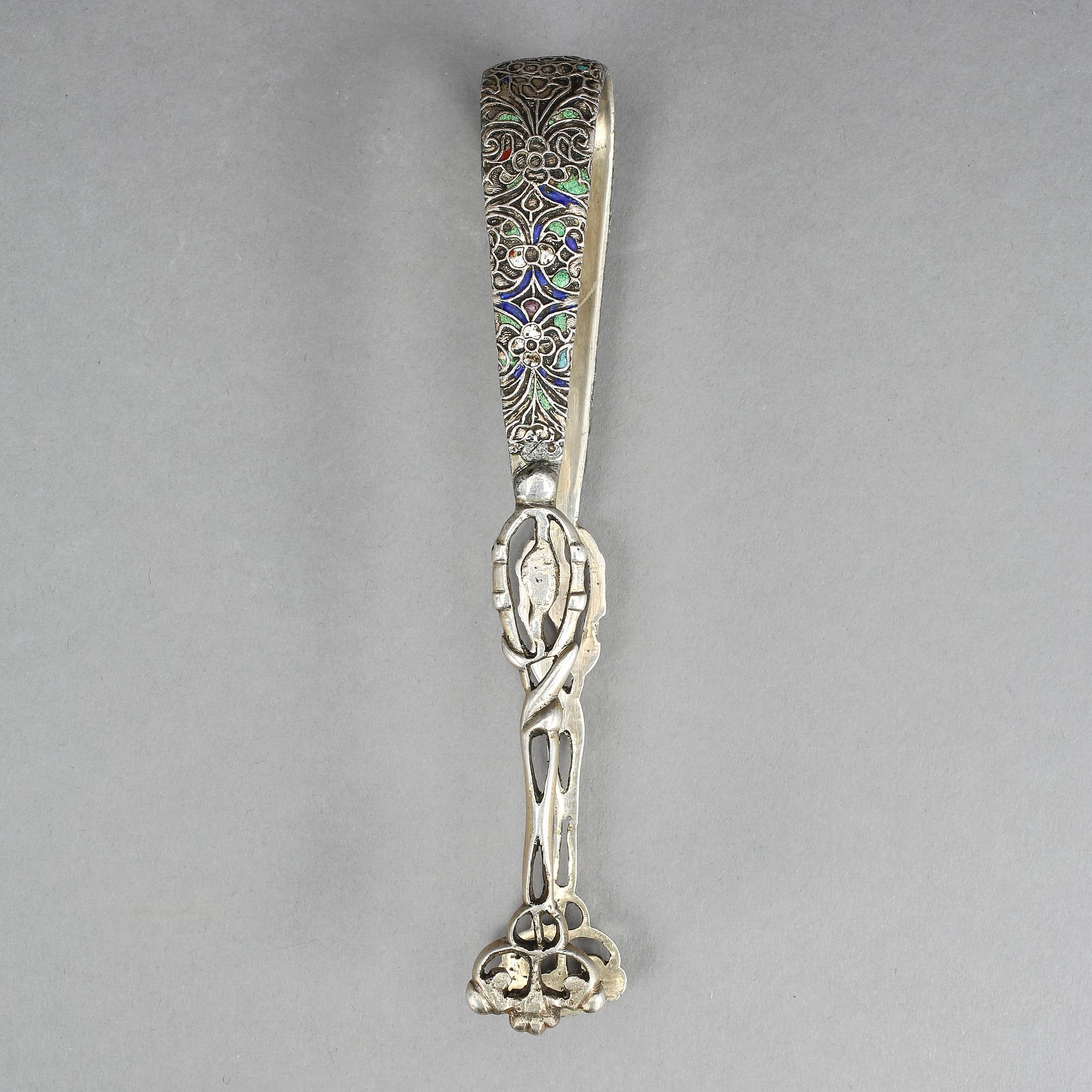 TÅNG, silver, Ryskt kulturområde, 1800/1900-tal. Vikt 65,5 gram.