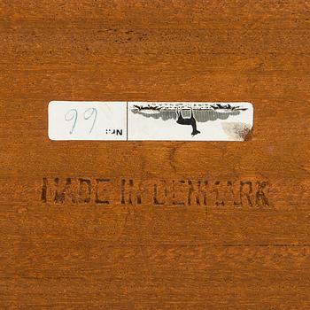 Severin Hansen, skrivbord, modell 66, Haslev Møbelfabrik, Danmark, 1900-talets mitt.