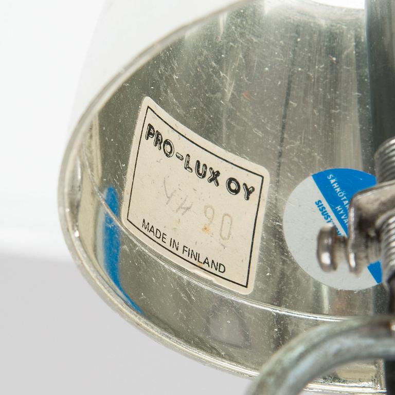 A 1970s ceiling light for Pro-Lux, Finland.