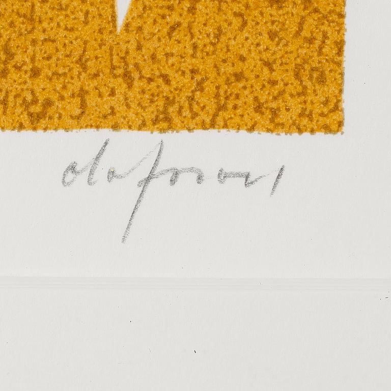 PIERRE OLOFSSON, färglitografi, signerad, numrerad 476/520.