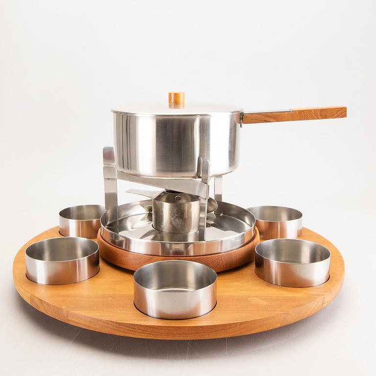 Arne Jacobsen, A Stelton fondue-set Denmark later part of the 20th century.