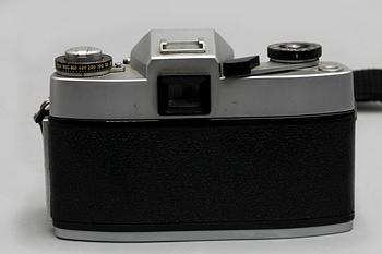 KAMERA med OBJEKTIV, 3 delar, Leicaflex SL. 1960/70-tal.