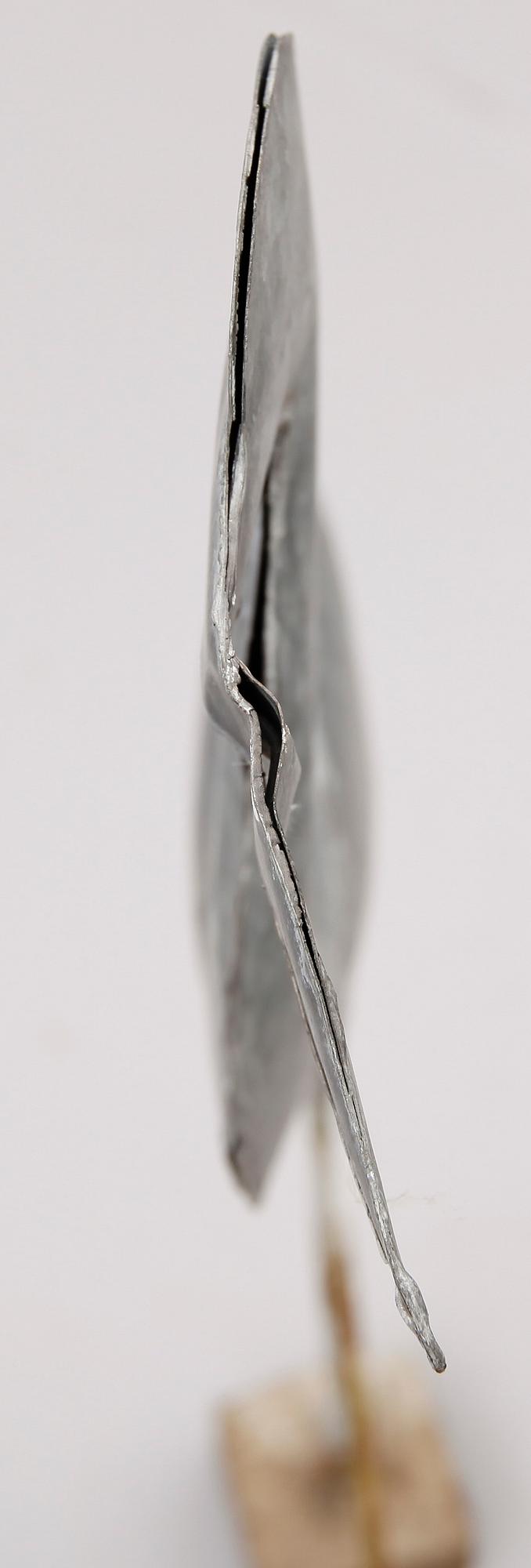 TRÄDGÅRDSFIGURER, 2 st, plåt, 1900-talets andra hälft.