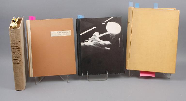 PARTI BÖCKER, 4 delar. Bla om Carl Axel Acking.