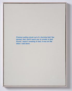 Richard Prince, "Untitled (joke)".