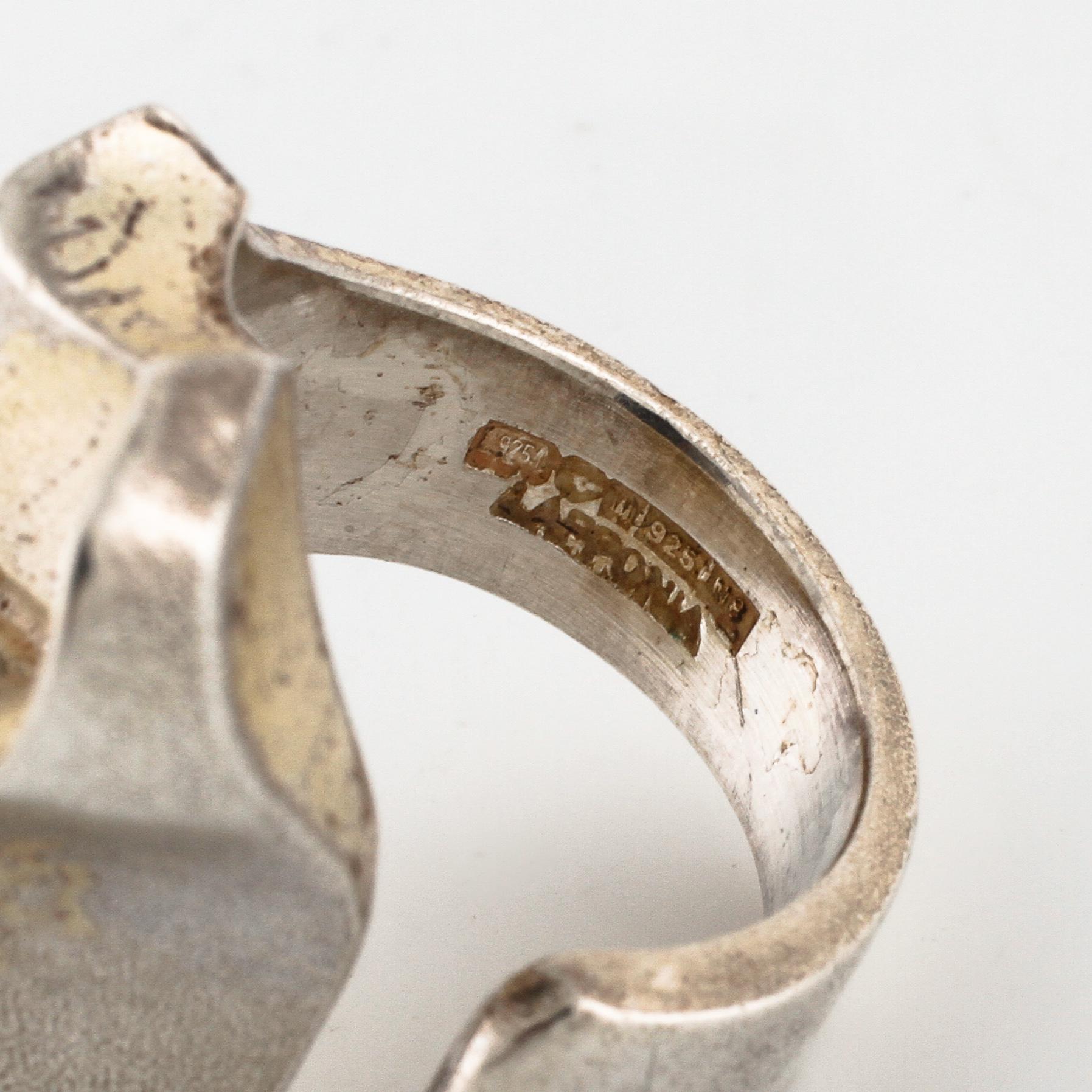 A ring by Lapponia, 1990.