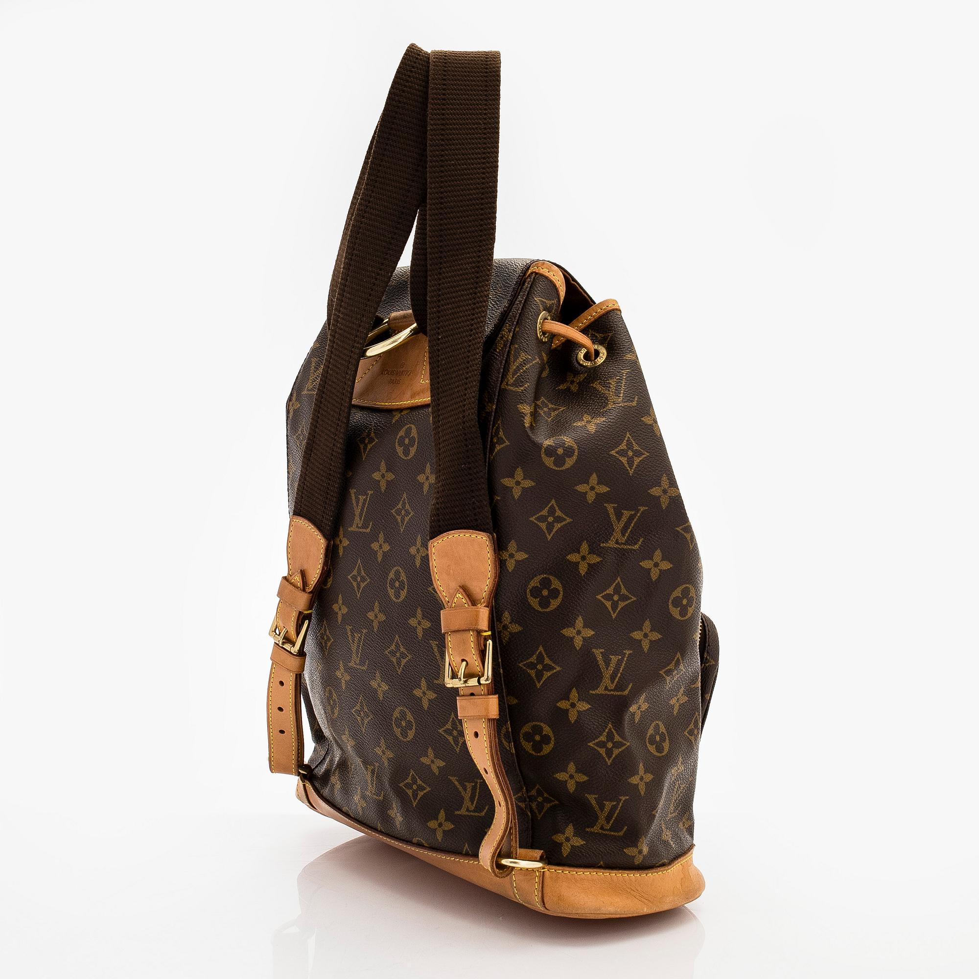 Louis Vuitton, a monogram canvas 'Montsouris' backpack.