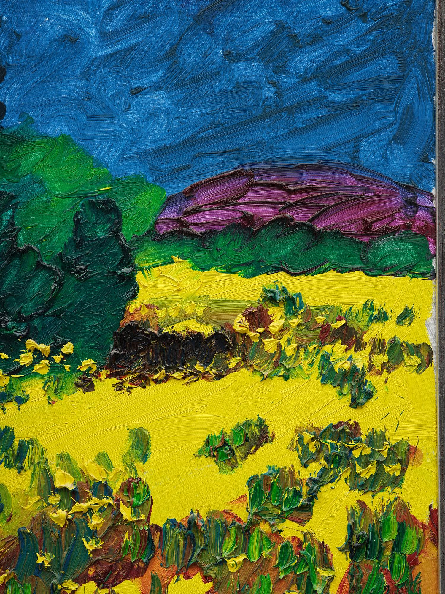 Inge Schiöler, Summer landscape.