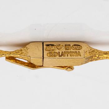 Björn Weckström, Bracelet, "Arabesque", 18K gold and platinum, Lapponia.