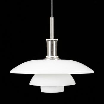 TAKLAMPA, "PH-4½-4", Poul Henningsen, Louis Poulsen. Höjd 42 cm.