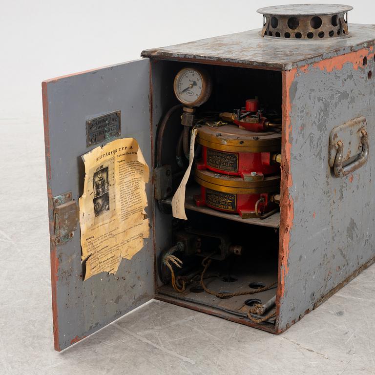 Militärfyr, Typ A, AGA, 1900-tal.