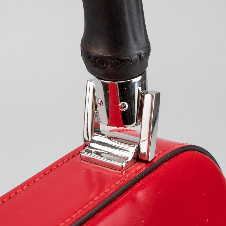 GUCCI, "Calfskin Bambu Medium Lady Lock Top Handle", väska.