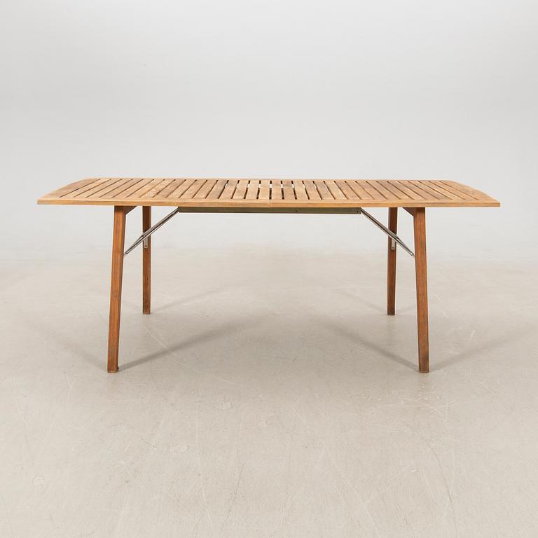 Jakob Berg trädgårdsmöbel 7 dlr "Ballare" för Fritz Hansen Danmark sent 1900-tal.