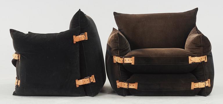 FÅTÖLJER, ett par, 1900-talets andra hälft.