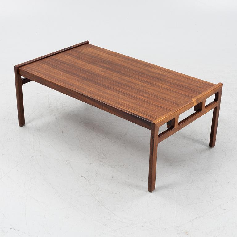Karl Erik Ekselius, A rosewood coffee table, JOC Möbler, Vetlanda, 1960'/70's.
