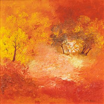 Karin Olsson, oil on canvas, signed.