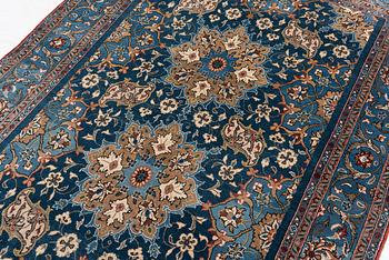 Rug, Ghom, approx. 220 x 140 cm.