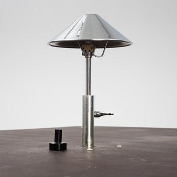 A metal coffee table, 1980's.