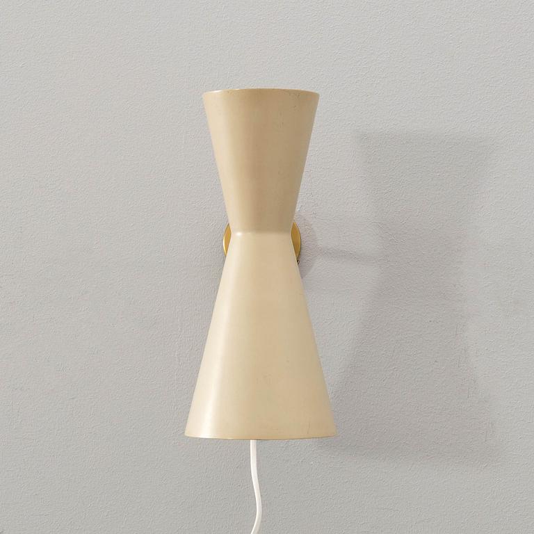 Alf Svensson, vägglampa, Bergboms, 1950/1960-tal.