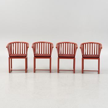 Åke Axelsson, four 'Vaxholmaren' chairs, Gärsnäs, 2019.
