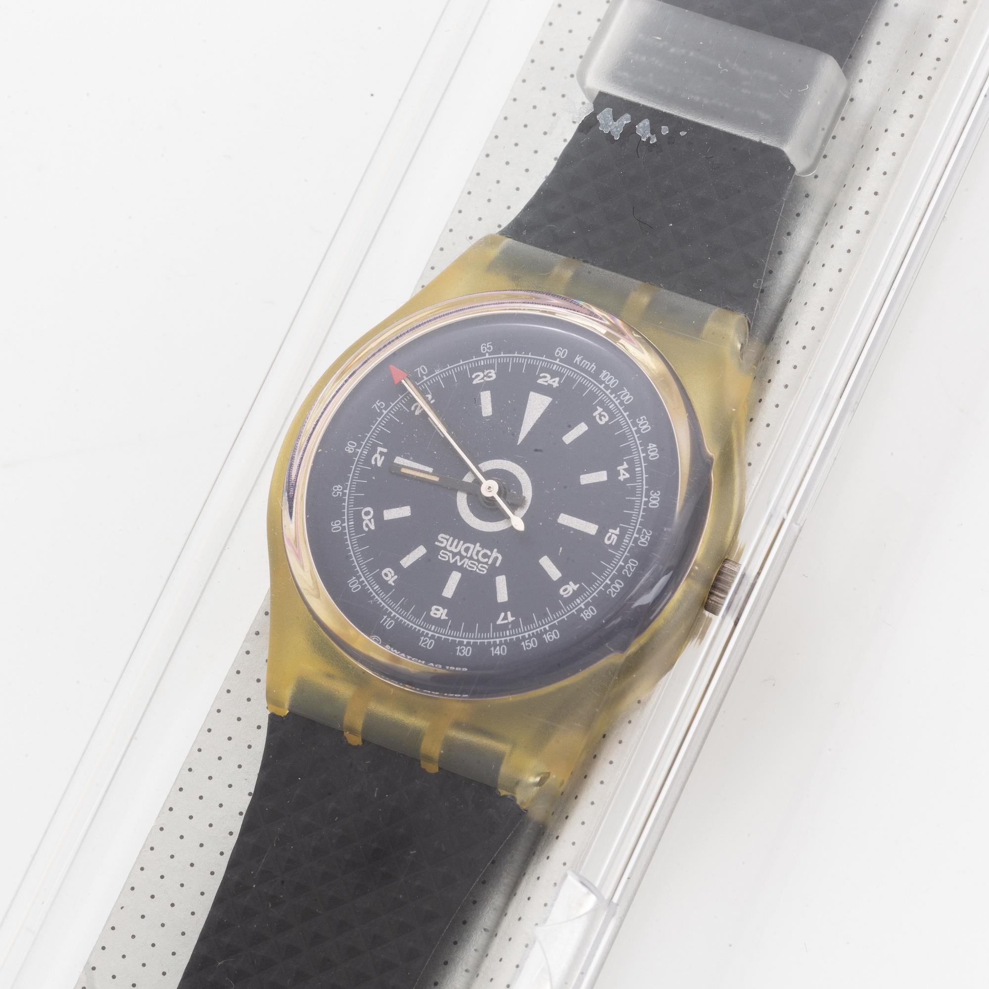 Swatch, Turbine, wristwatch, 34 mm.