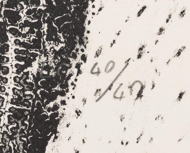 Lena Cronqvist, Utan titel, ur mappen: "August Strindberg, Ett Drömspel".