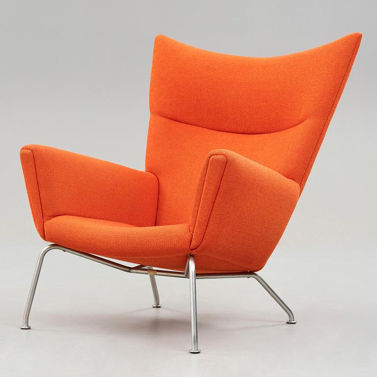 HANS J WEGNER, a "Wing Chair" for AP-stolen, Denmark, 1960's.
