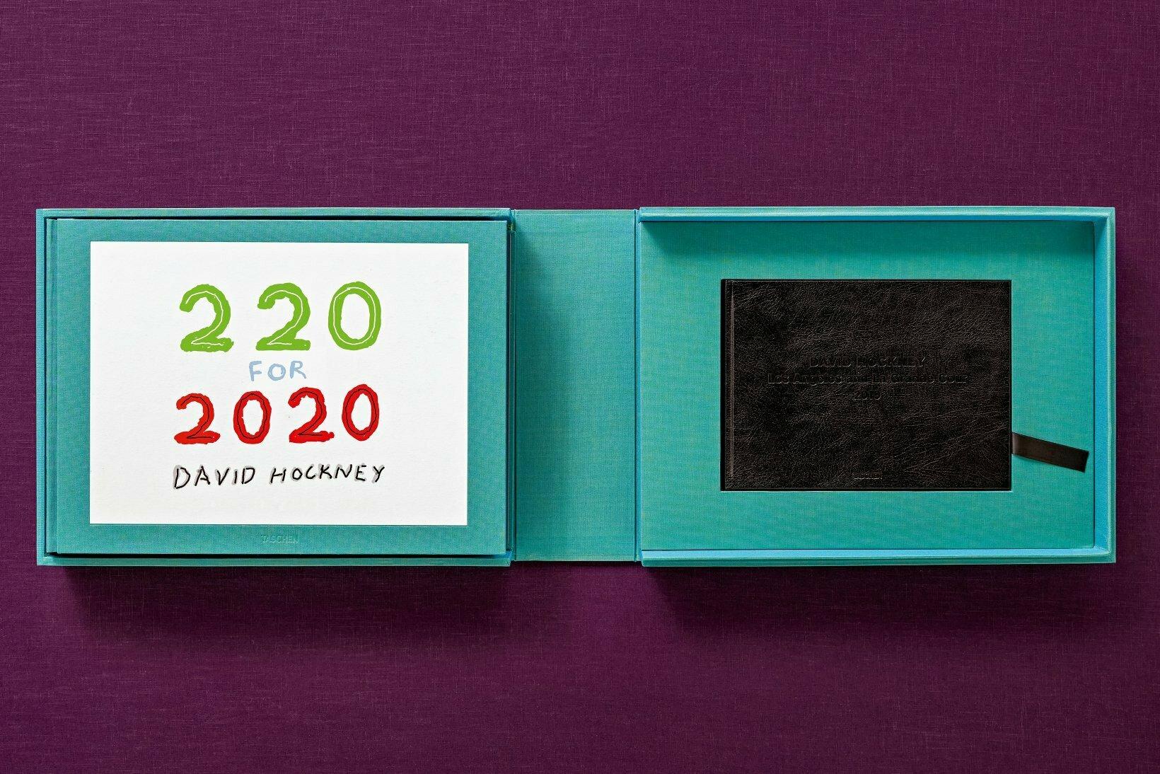 David Hockney, book "220 for 2020" - A Year in Normandy with David Hockney.