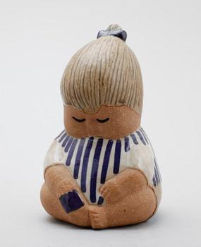 FIGUR, stengods, "Johanna", Lisa Larson, Gustavsberg.