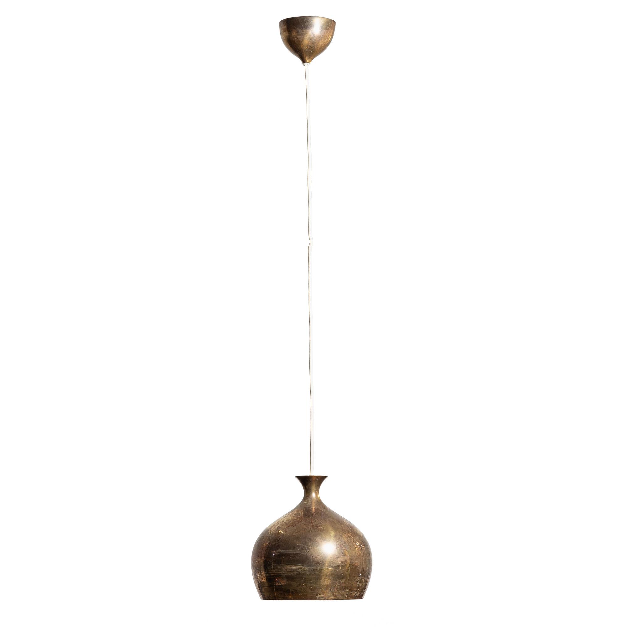 Helge Zimdal, ceiling lamp, “Löken”, 1970s.