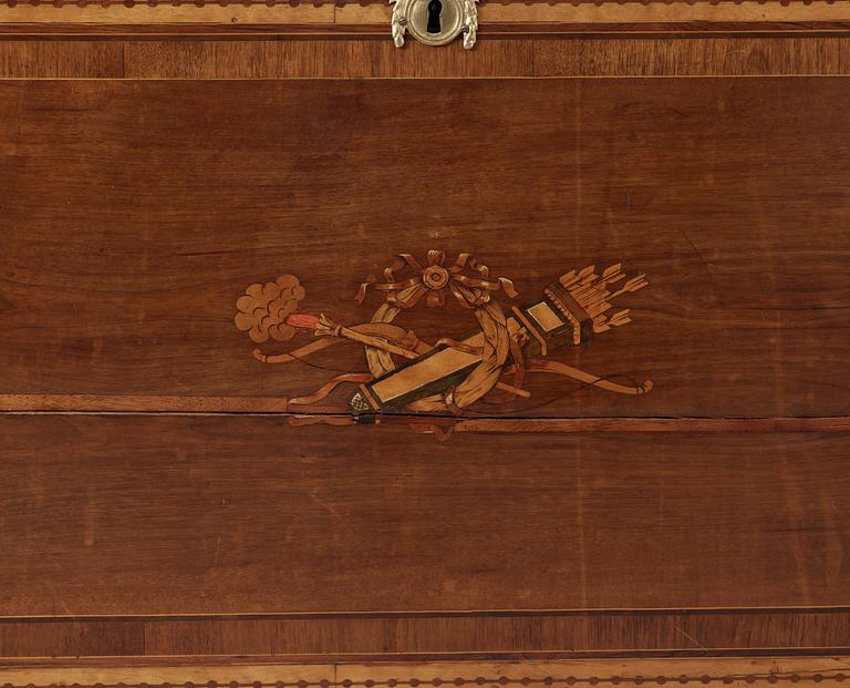 A Gustavian commode by N. P. Stenström, not signed.