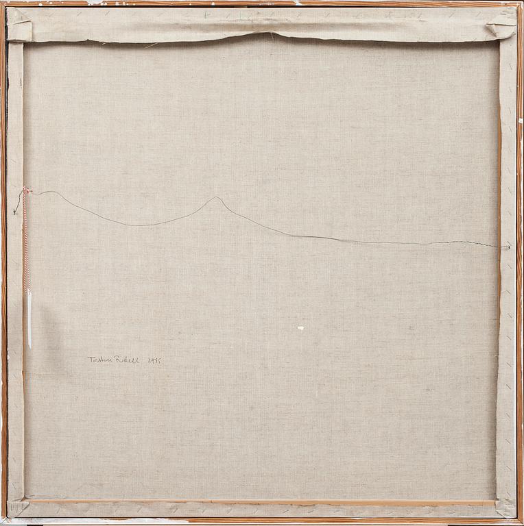 TORSTEN RIDELL, Olja på duk, a tergo signerad o daterad 1975.