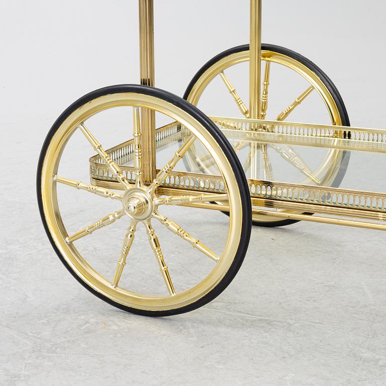 A serving trolley, second half of the 20th century.