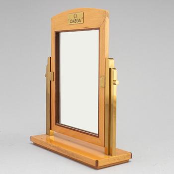 A late 20th century table mirror.