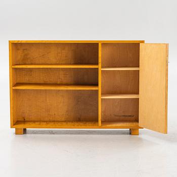 A birch bookcase, 1930's.