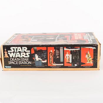 STAR WARS, Death Star space station playset i kartong, Kenner, 1978.