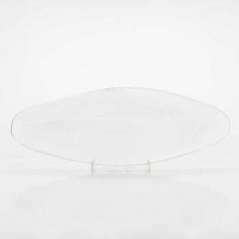 Tapio Wirkkala, konstglas, 3869, "Sulka" (Fjäder), signerad Tapio Wirkkala, Iittala -57.