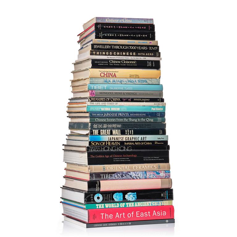 Samlarens bibliotek över asiatisk konst och konsthantverk, del 1, 29 stycken.