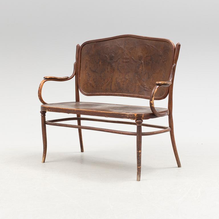 JACOB & JOSEF KOHN, soffa, 1900-talets början.