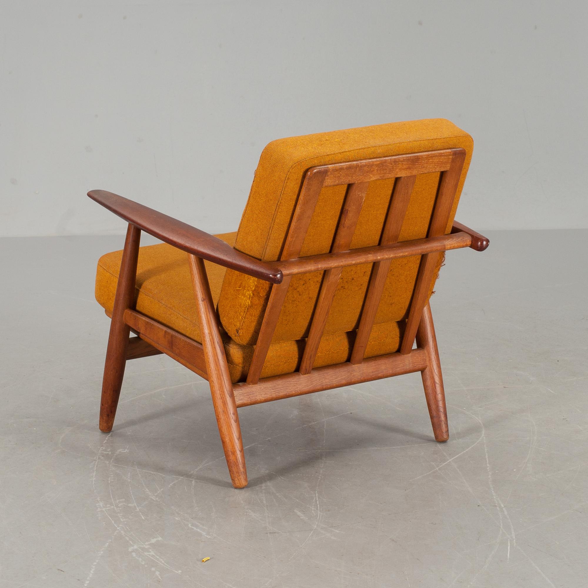 FÅTÖLJ, "GE 240/Cigarren", Hans J Wegner, Getama.