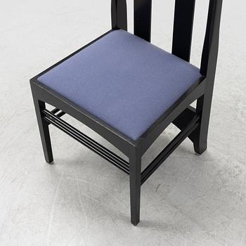 Charles Rennie Mackintosh, an 'Argyle' chair, Cassina.