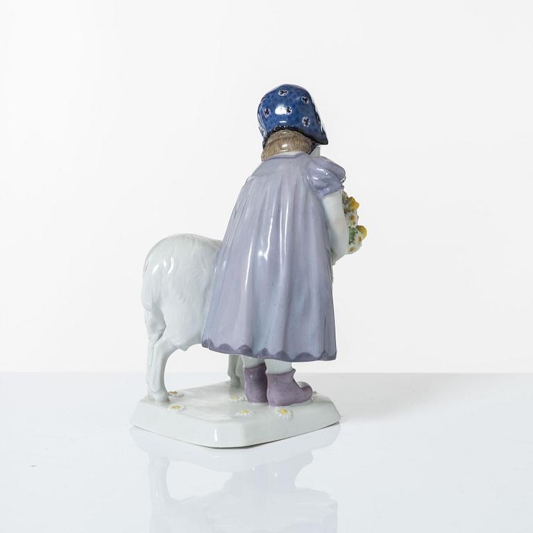 Max Bochmann (1874-1942), a porcelain figurine Meissen, Germany, early 20th Century.