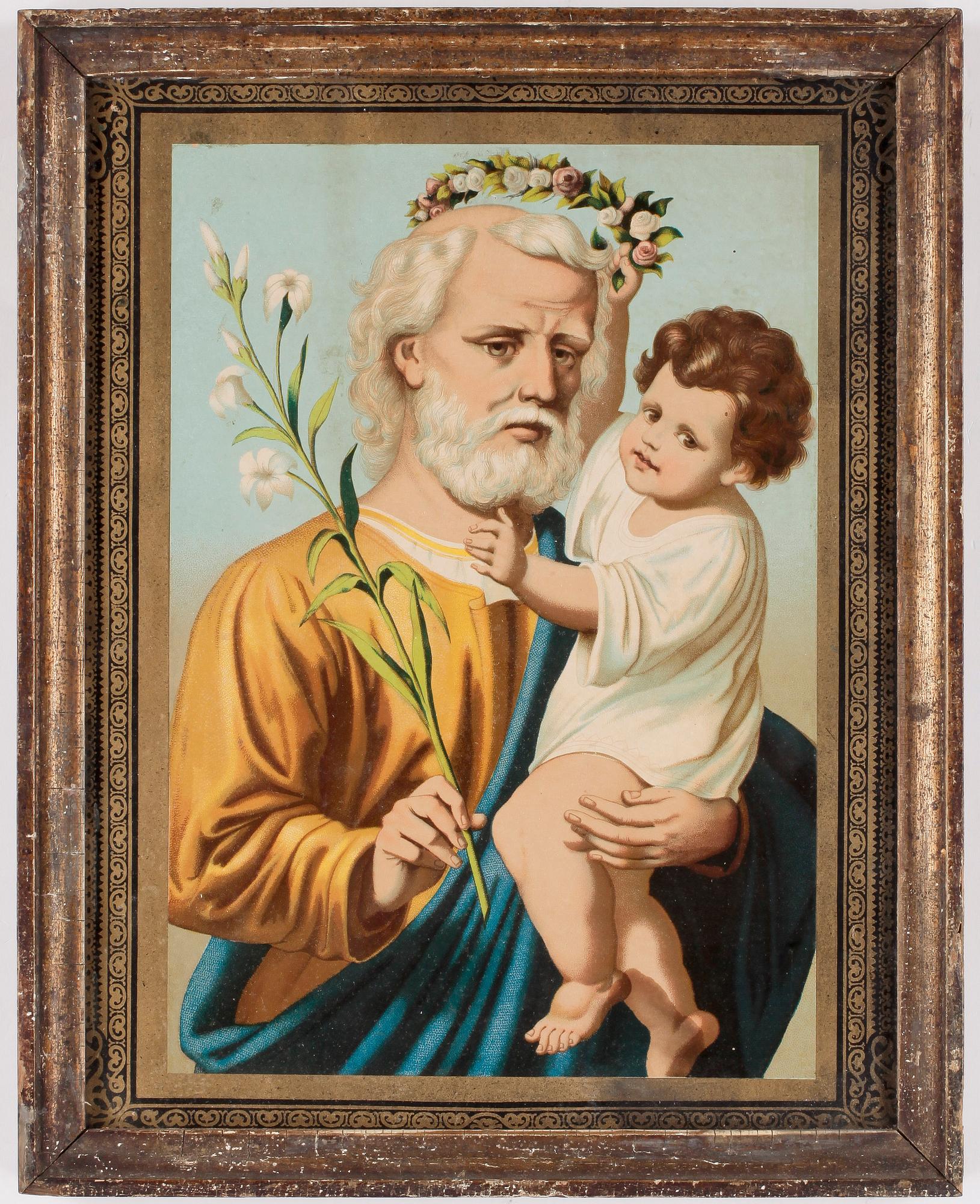 OKÄND KONSTNÄR, 2 st, färglitografi respektive oljetryck, varav den ena är daterad, 1894, Ryssland, 1800-tal.