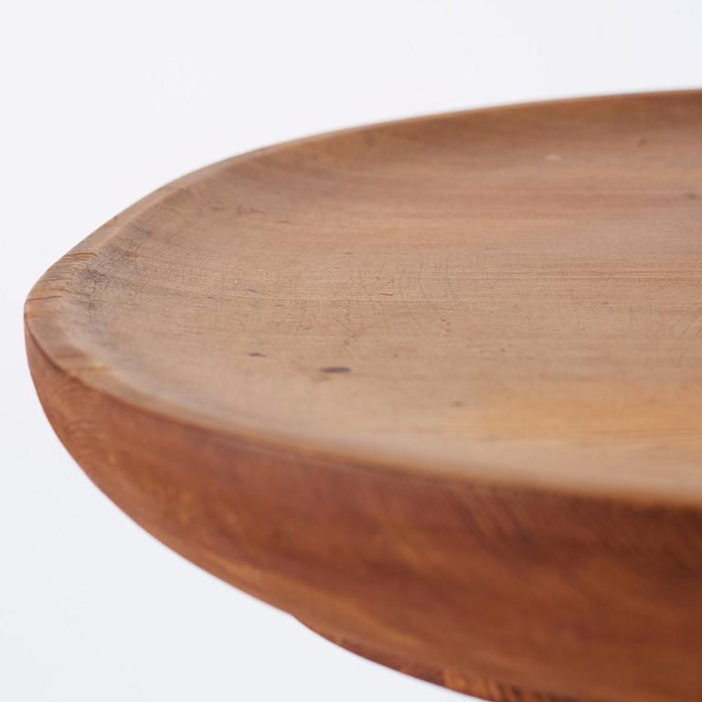 Axel Einar Hjorth, a stained pine 'Utö' table, Nordiska Kompaniet, 1930s.