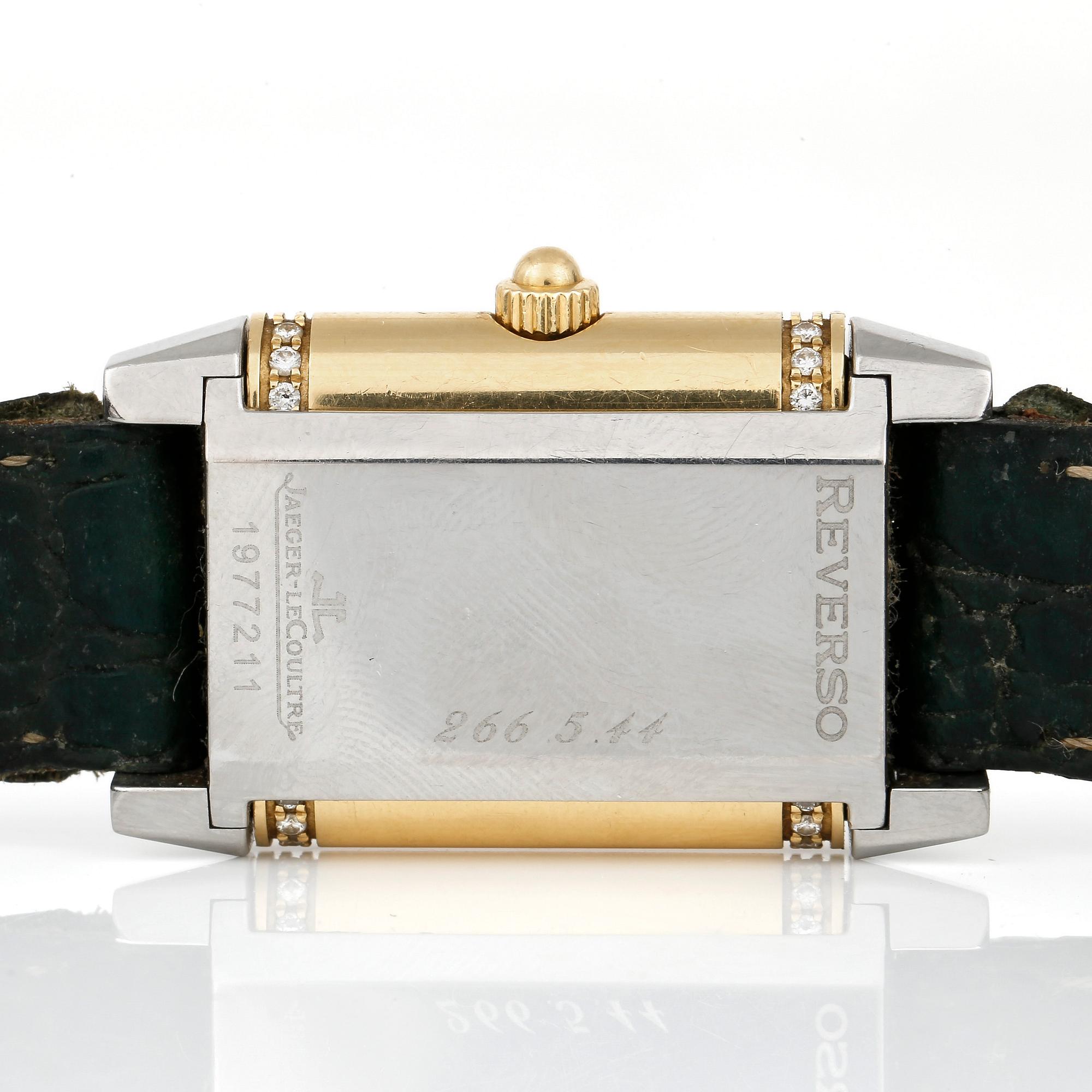 ARMBANDSUR, dam, "Reverso", Jaeger Le Coultre, Schweiz, ca 2000.