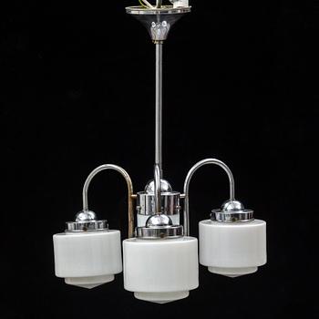 A 1930s/1940s ceiling light.