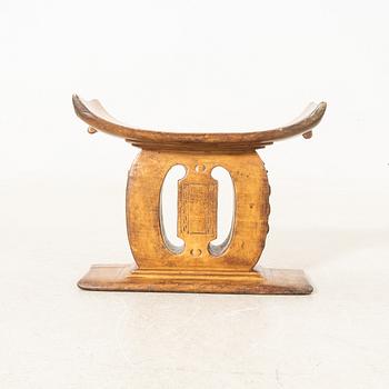 Chair, Ashanti, Ghana, mid-1900s.